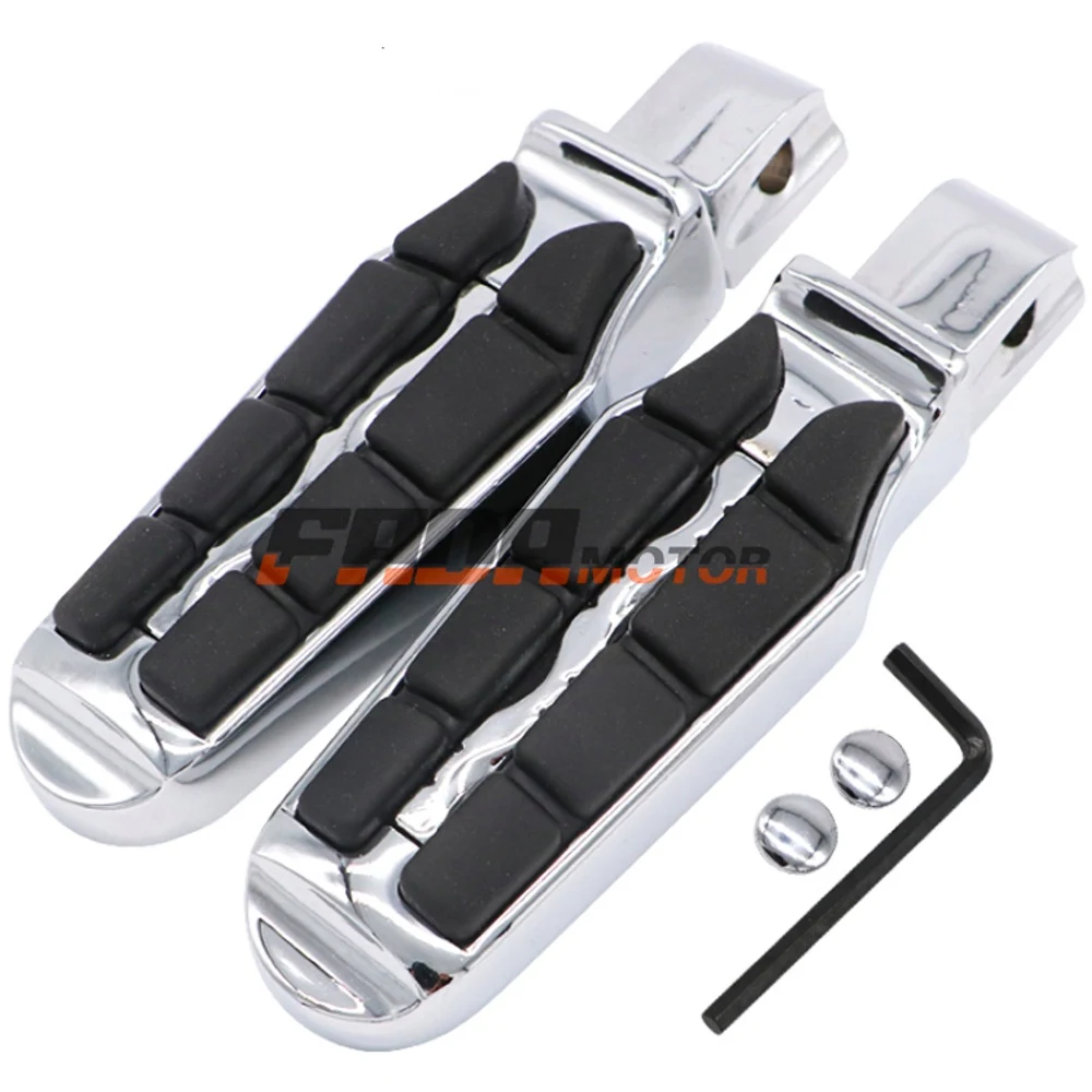 Rear Foot Pegs Footrest for Kawasaki Vulcan 88 VN1500 VN1600 VN800 V900 Classic Custom Drifter MEAN STREAK 87-15 (097)