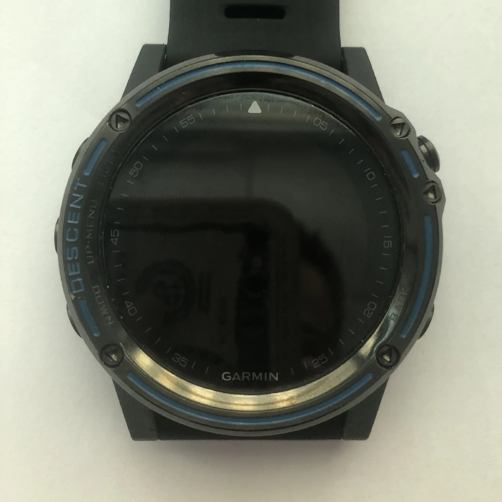 Original Garmin DESCENT MK1 computer watch Used 90% New GPS Second-hand Support English Spanish Portuguese Out Front Mount Case