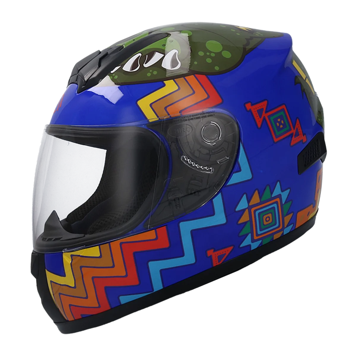 Shiro SH-829-African Kid motorcycle integral motorcycle helmet biker sizes S & M