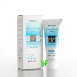 PROPOLEO Sunscreen & Bleaching & Moisturizing Cream, with Bess Wax & Shea Butter, SPF 30+, 75 ml