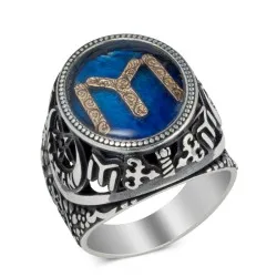 

Dirilis Ertugrul Ring 925 Sterling Silver Ottoman Ring Men's Ring Mens Rings Kayi IYI Ottoman Ressurection Ertugrul Ring Jewelry