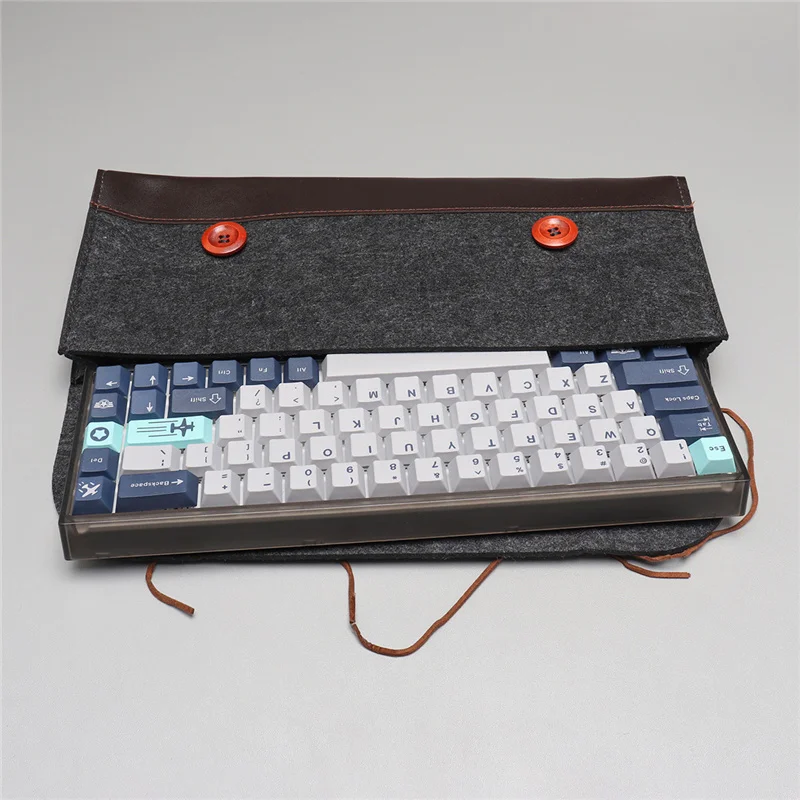 Portable Keyboard Storage Bag For MX Keys Advanced Wireless Mechanical Keyboard Protective Case Dust and Scratch Resistant