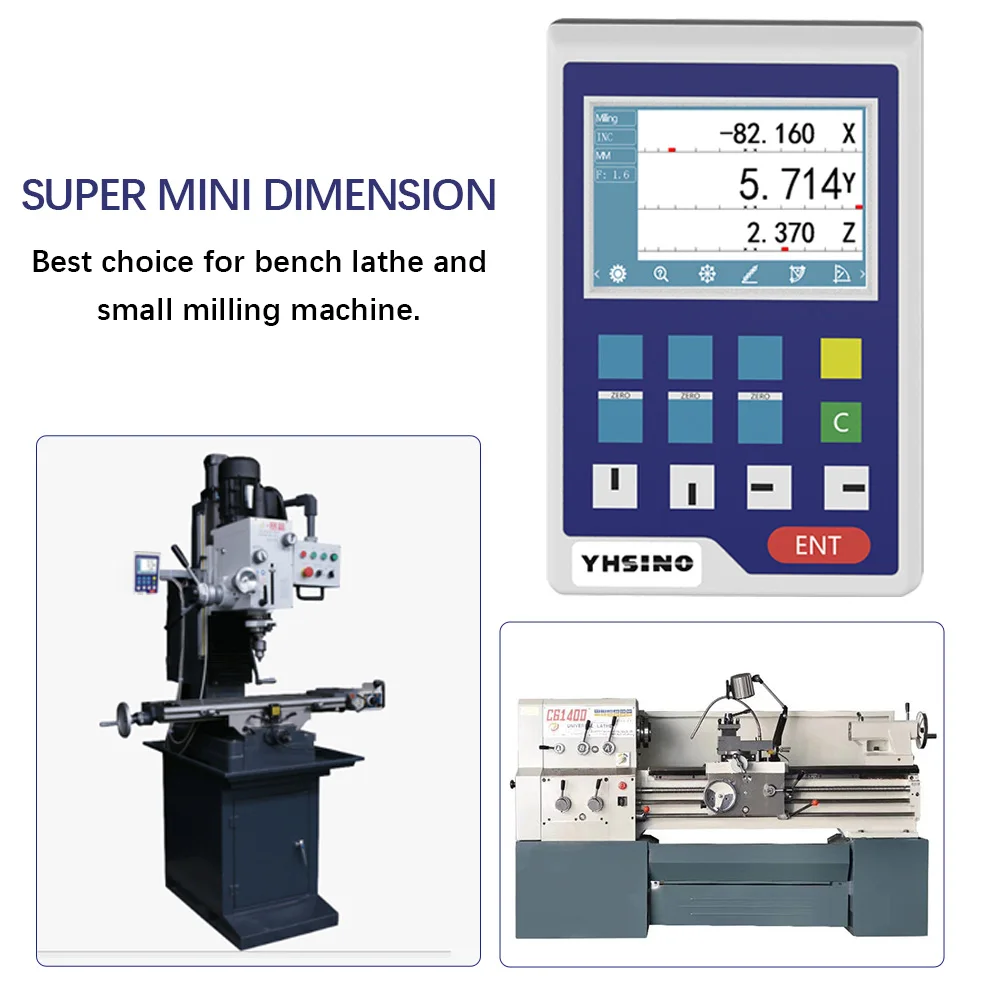 Imagem -02 - Sino-grade Magnética Régua Codificador Pequeno Torno Display Encoder Dro Signal Escala Linear Óptica Balance Milling Machine Ka300
