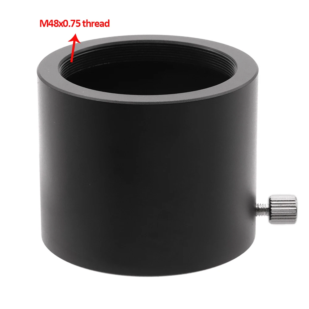 M48x0.75 - 2 ''المعادن تلسكوب عدسة محول ل 2 بوصة تلسكوب عدسة إلى واجهة M48x0.75