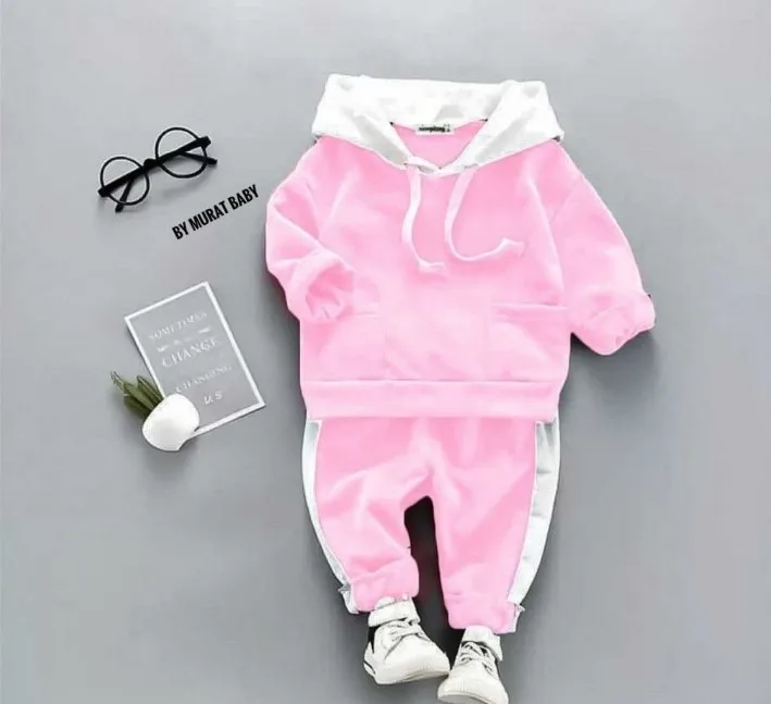 Hooded Double Suit Baby Clothing Baby Suit Baby Clothing Baby Style