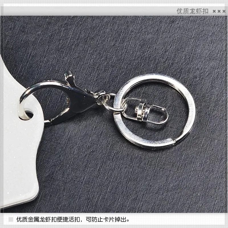 SCP Foundation Key buckle Set di carte Cosplay controllo accessi portachiavi studente Bus pasto gioco di carte regalo pendente periferico