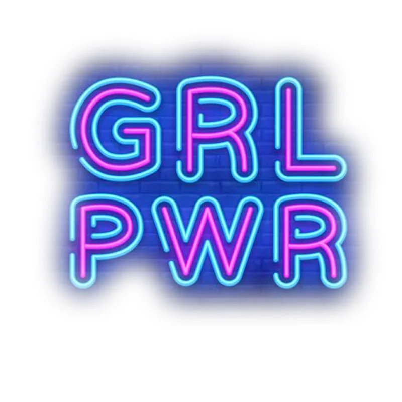 

Neon Light Night Sign for Girl Power Girls Neon Lights Room Decoration Glass Lamp Advertise Store Decor Wall Light Shop lamps