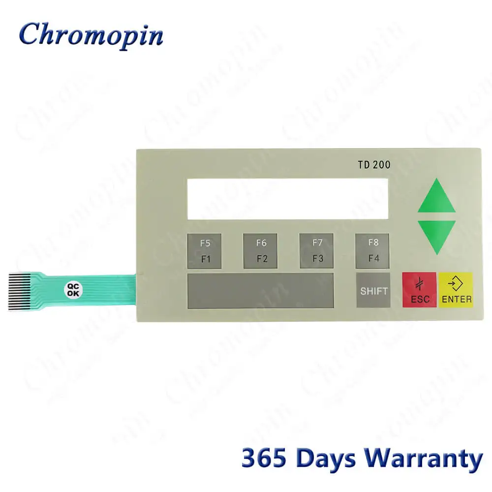 6ES7272-0AA00-0YA0 carcasa de plástico para 6ES7 272-0AA00-0YA0 TD200, teclado de membrana con fundas frontales y traseras