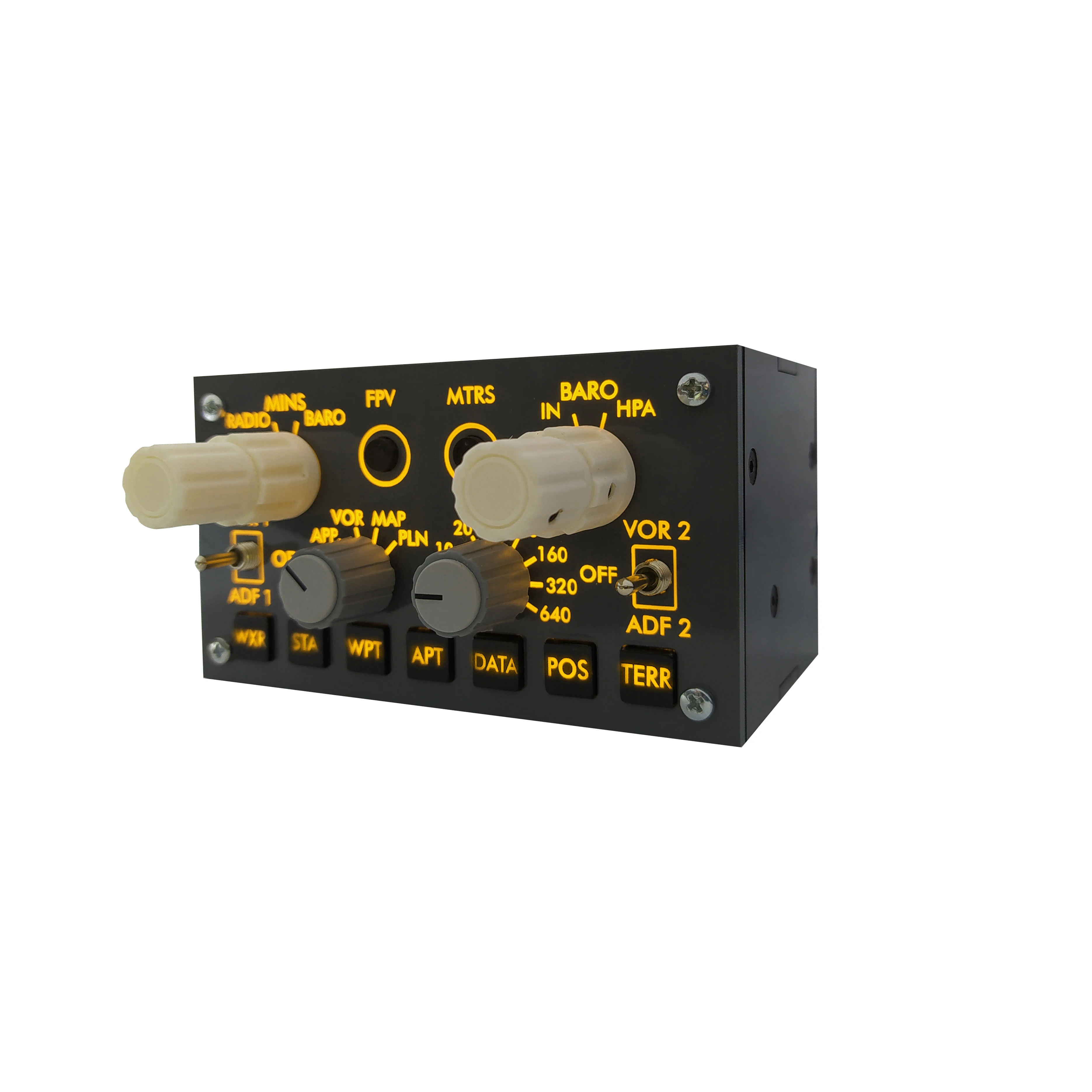 Авиационный симулятор воздушной кабины, модель BOEING 737 737NG 737NGX CPT/FO EFIS, панель P3D PMDG XPLANE11 ZIBO737, 1 шт.