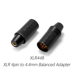 DDHIFI XLR44B XLR 4pin do 4.4mm zbalansowane urządzenia stacjonarne do urządzeń Audio 4.4mm lub słuchawek