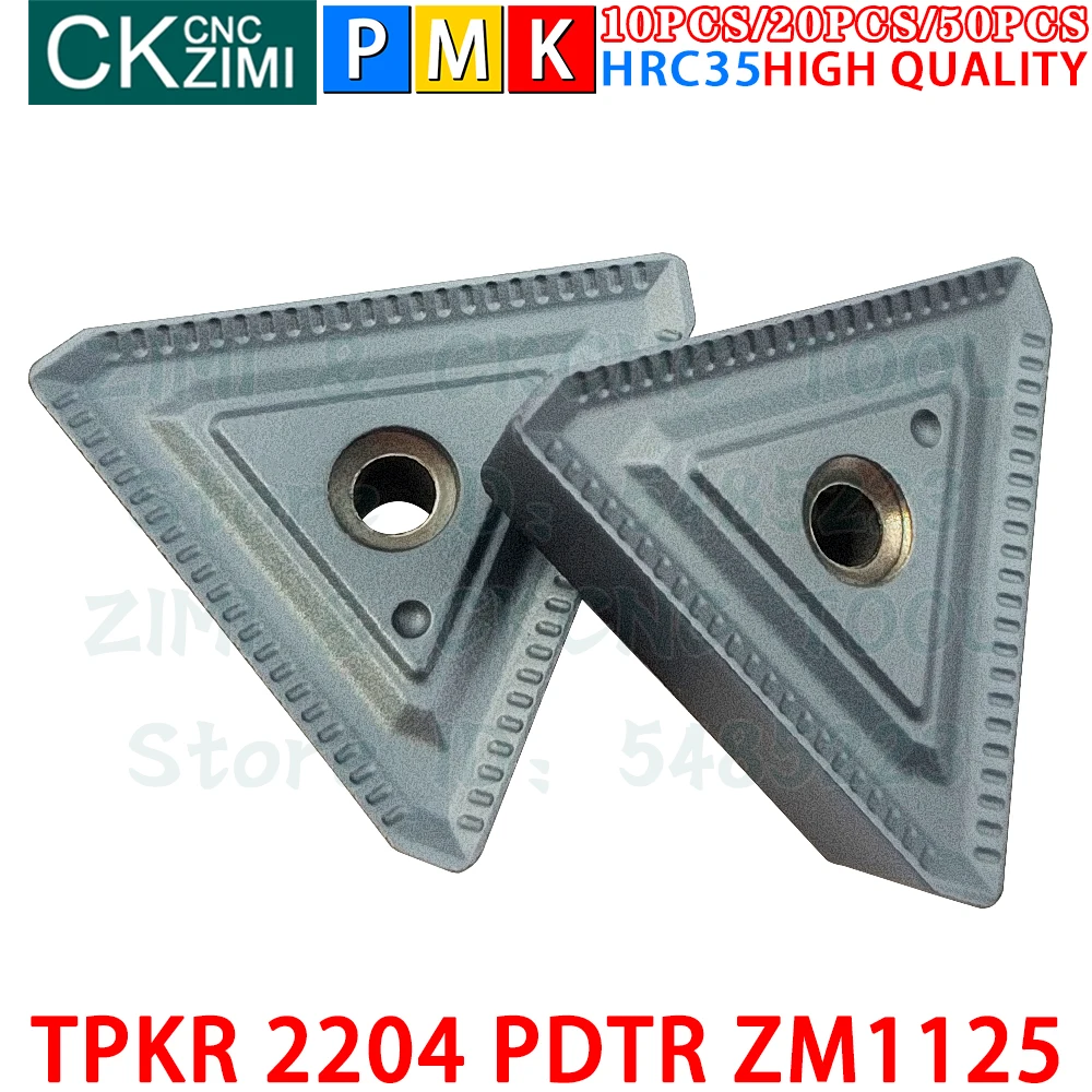 TPKR 2204 PDTR ZM1125 TPKR2204PDTR ZM1125 คาร์ไบด์มิลลิ่งแทรกเครื่องมือเครื่องมือโลหะ CNC เครื่องกลึงโลหะเครื่องมือมิ...