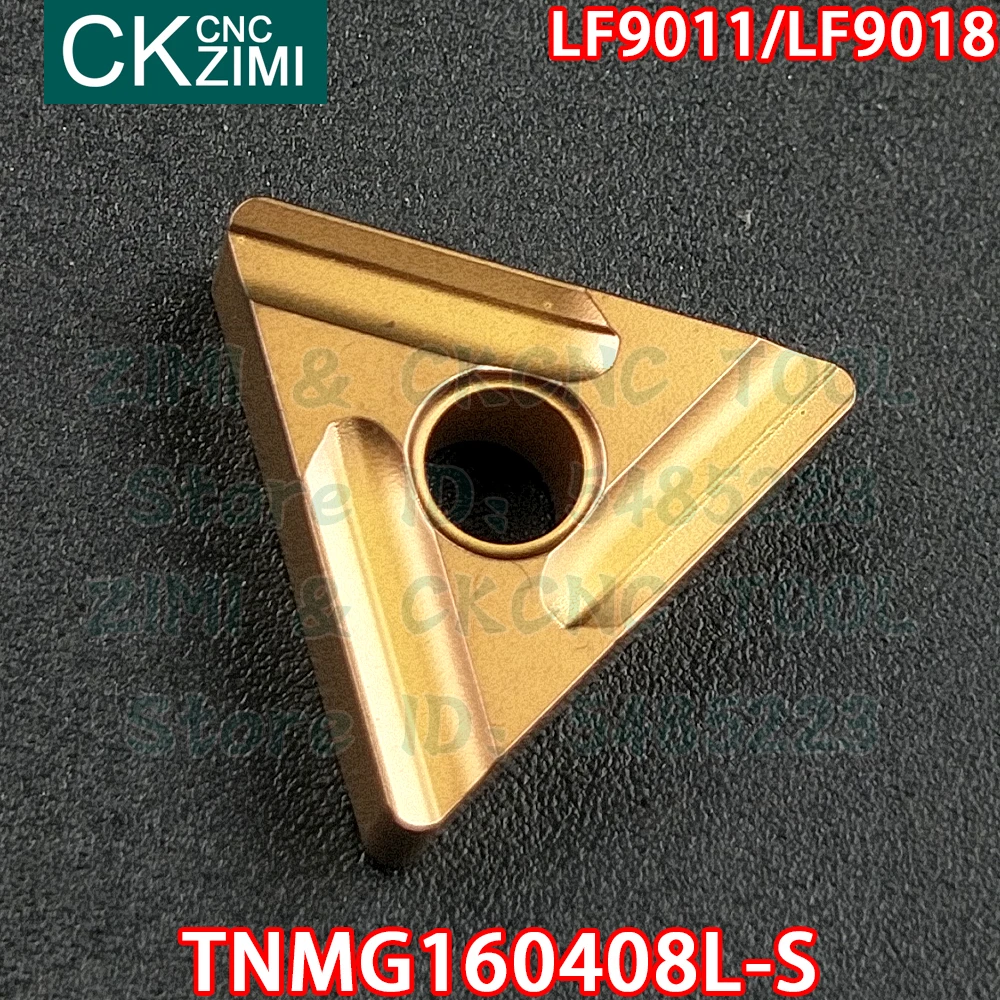 TNMG160408L-S LF9011 TNMG160408L-S LF9018คาร์ไบด์ Slotted แทรกเครื่องมือเครื่องกัด CNC เครื่องมือ TNMG สำหรับเหล็ก