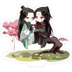 Scum Villain Self Saving System Shen Qingqiu Luo Binghe Cosplay Acrylic Stand Figure Model Cartoon Desk Decor Accessories Gift