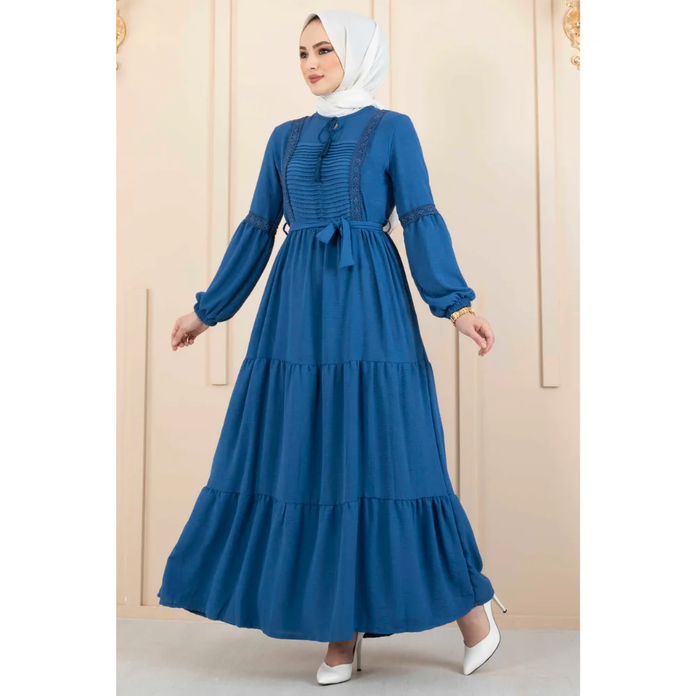 Ramadan Hijab abaya per le donne vestono musulmano islam turbante sciarpa 2022 velo abbigliamento di lusso lunghi set da sposa moda modesto aperto