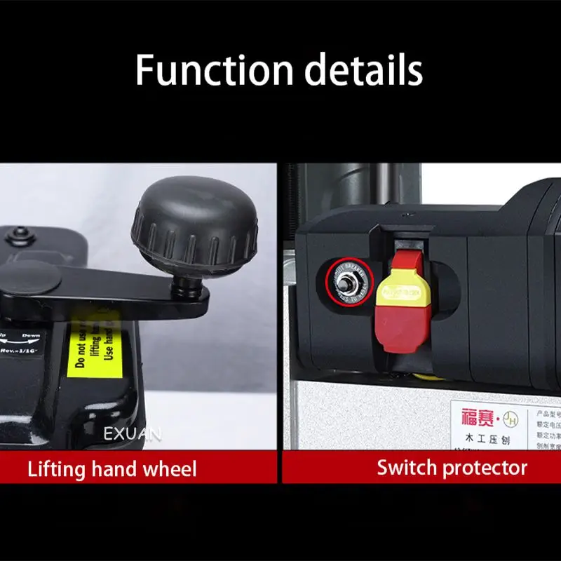 FS-Y125 existent rajeuncalcul travail Rabot Petit Ménage Électrique Outils Bois pio Rabot Banc Rabot 2000W