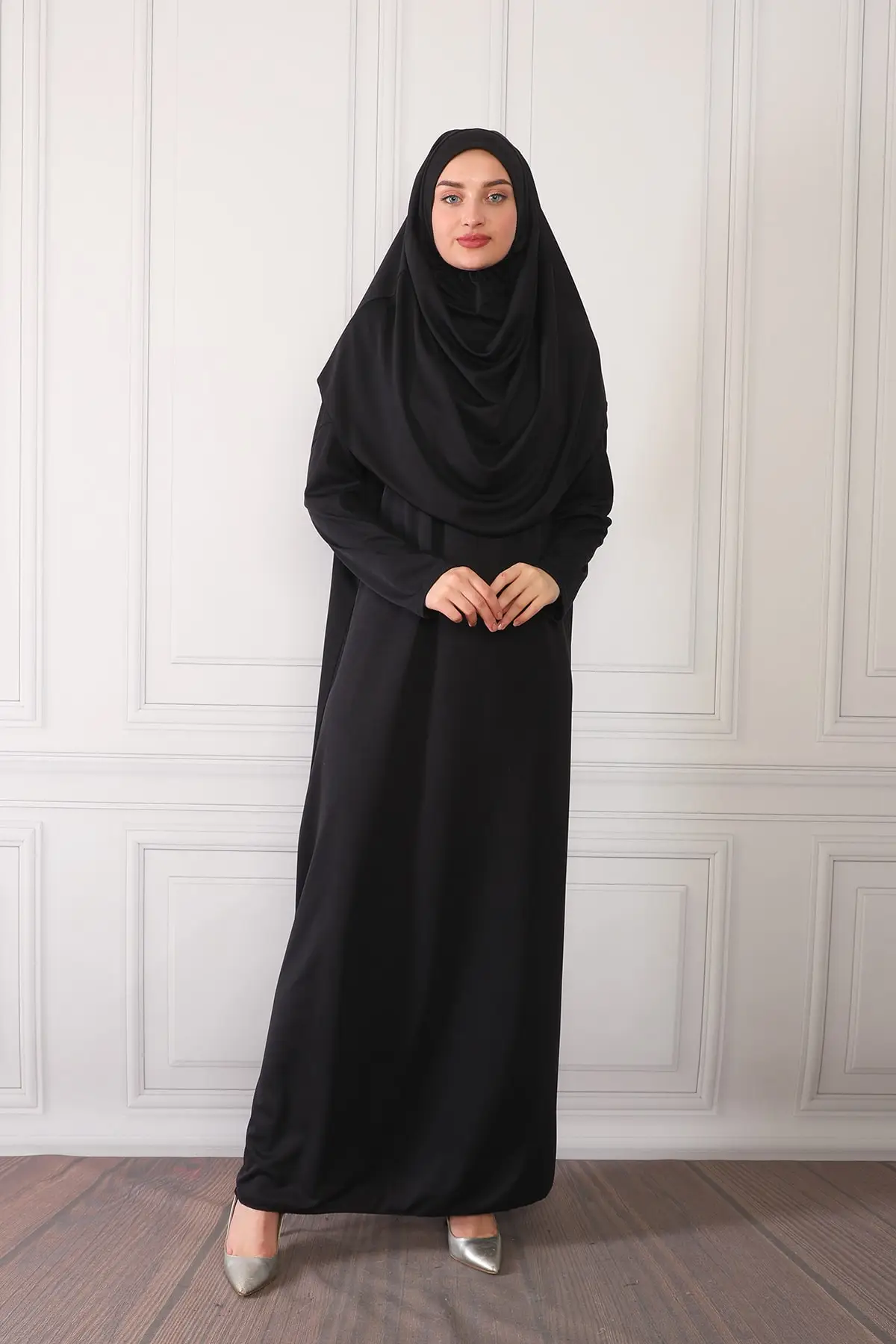 Prayer Dress For Muslim Women Garment Jilbab Abaya Long Khimar Full Cover Ramadan Dress Abayas Islamic Clothing New Season