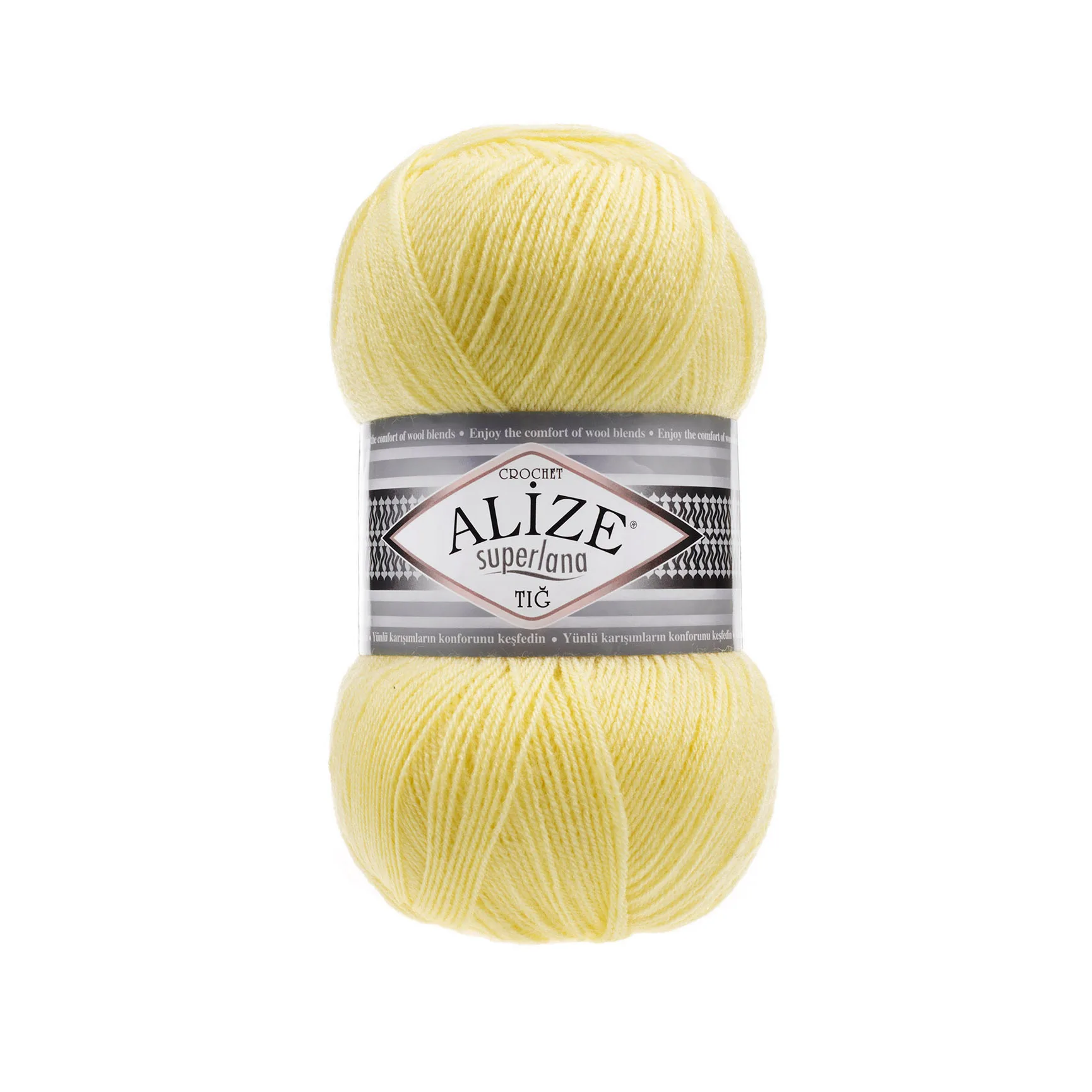 5 pcs 100 gr/ball Alize Superlana Crochet Yarn Top Quality Hand Knitting Cotton Acrylic Wool