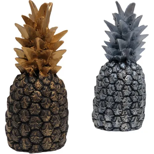 Northeaster Global Decorative Home Office Accessory 2'li Pineapple