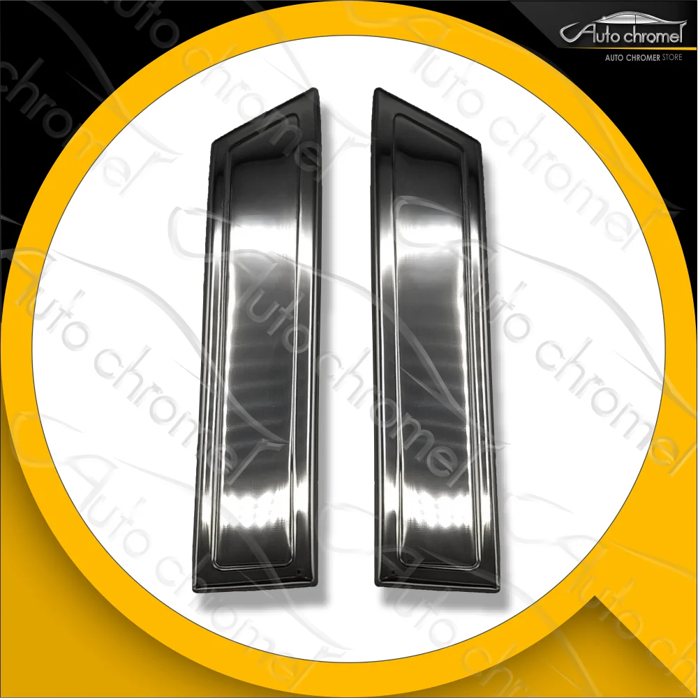 For Renault Clio 5 Car Rear Door Chrome Handle 2 Pieces High Quality Stainless Steel 2019-2020-2021 Like R S Line Exterior Parts