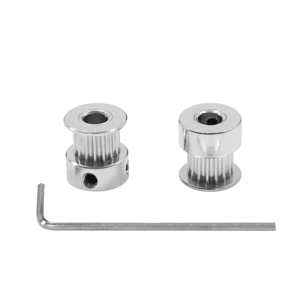 GT2 20Teeth 16 Teeth 20 Teeth Bore 5mm/8mm Timing Alumium Pulley Fit For GT2-6mm Open Timing Belt For 3D Printer