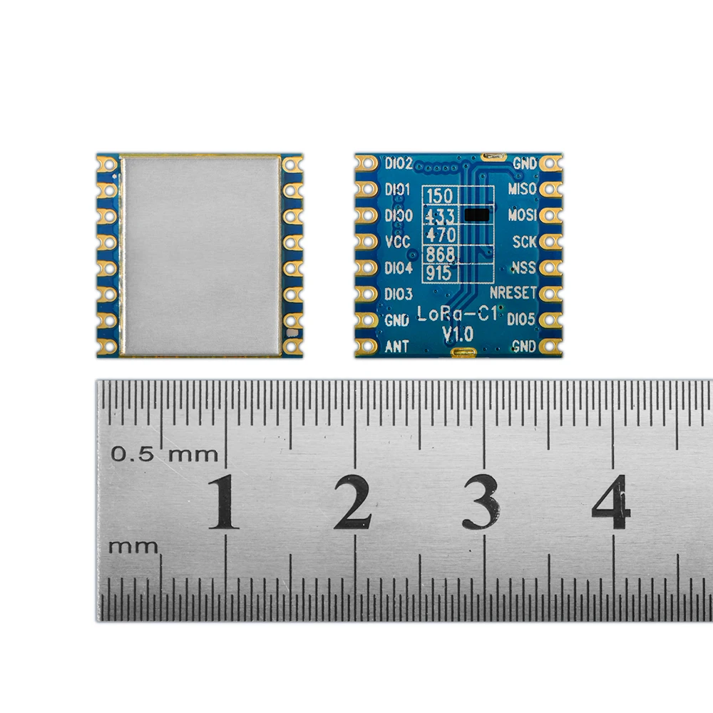 2PCS/Lot LoRa1278-C1 100mW SX1278 Chip 4km Long Distance 433MHz SPI FSK Wireless Transmitter