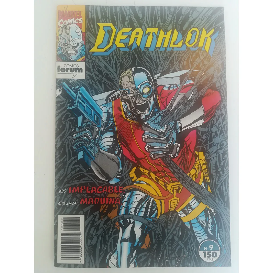 MARVEL, DEATHLOK half man half machine, N ° 9, ED. FORUM, year 1993, author DWAYNE MCDUFFIE, comic BOOK Spanish, TEBEO