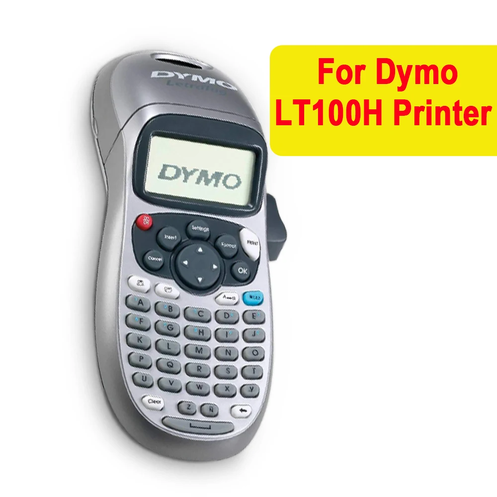 Compatible Dymo Letratag LT-100H LT100H Portable Handheld Printer For LT 91201 12267 91202 91203 91204 91205 Letratag Label Tape