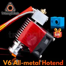 Highall-metal V6 Hotend with Cooling Fan Bracket for V6 Hotend PT100 #2