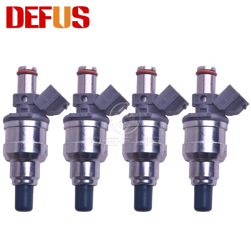 

4PCS Fuel Injector 1955002040 For MAZDA 1.6L 1.8L 4CYL 195500-2040 High Performance Nozzle Injection Injectors Spray