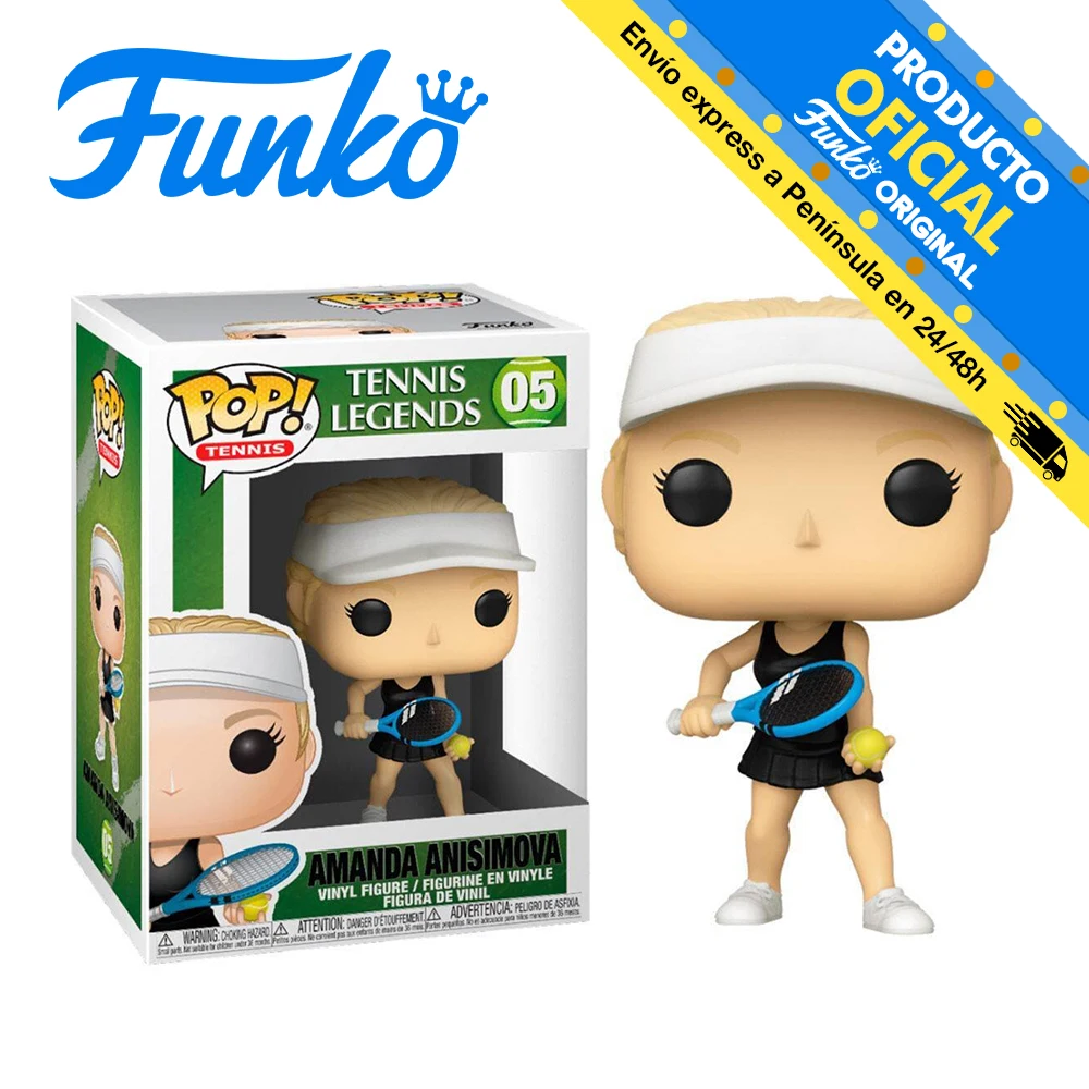 49894 FUNKO POP! Tennis: Legends-Amanda Anisimova, original, boys, girls, toys, gift, collectors