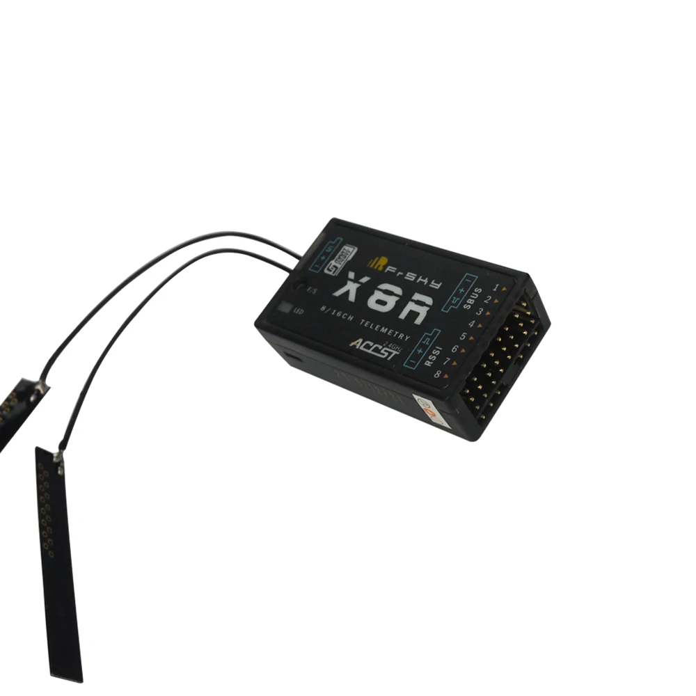 FrSky Taranis Compatible Receiver X8R 8-Channel 2.4ghz ACCST&RSSI&SBUS Easy to Use Receiver