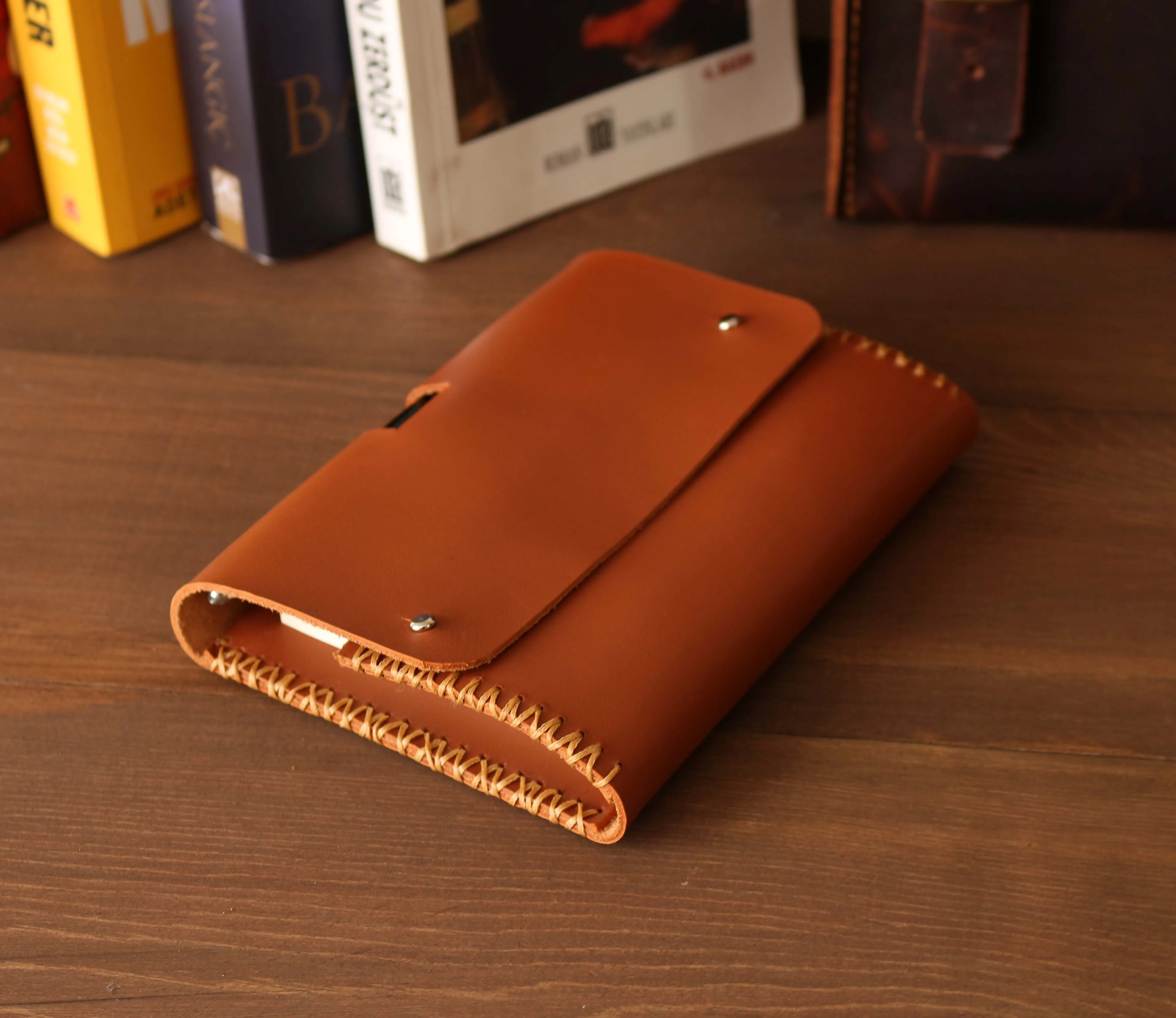 Valuaes Notebook Pen Holder Multipurpose Pencil Card Holder Handmade Genuine Leather made in turkey 2021 top quality