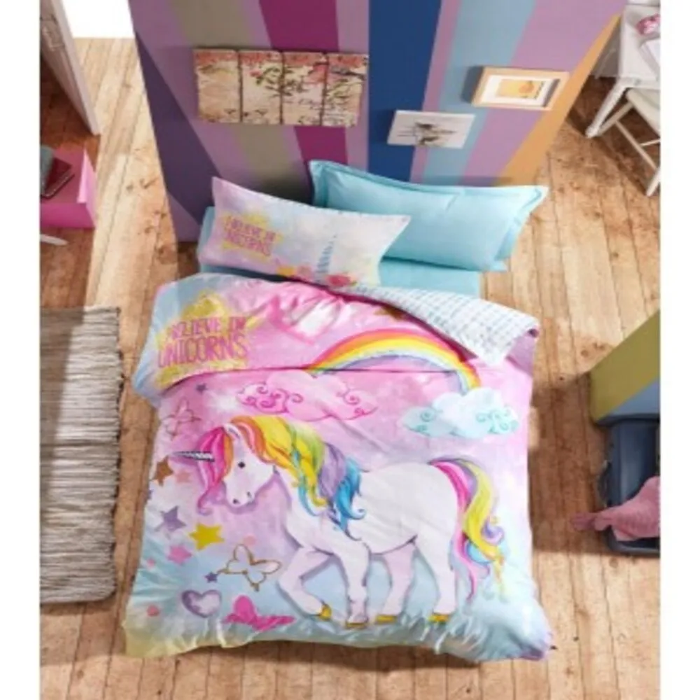 Cotton Box Junior Dream Duvet Cover Set - 100% Cotton Duvet cover: 160x220 Bed sheet: 160x240cm