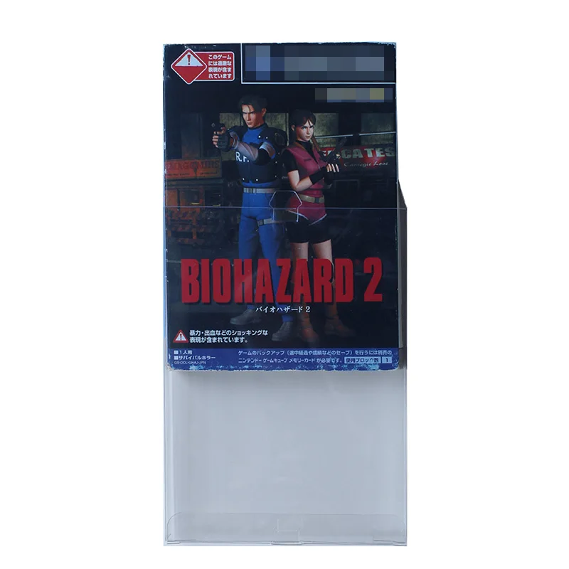 Box Protector For GameCube Japanese Games CIB Complete In Box Single Disc Standard Size Clear Case