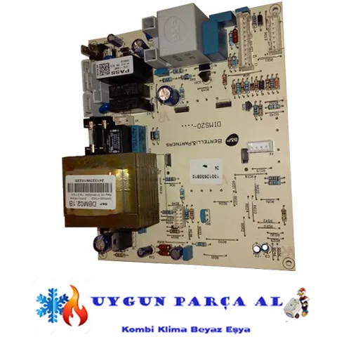 Placa elétrica central dbm02.1 dims20 39820661 ferroli domitech f24 caldeira