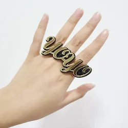 Aussage Ring Name benutzer definierte Schmuck Weihnachts geschenke