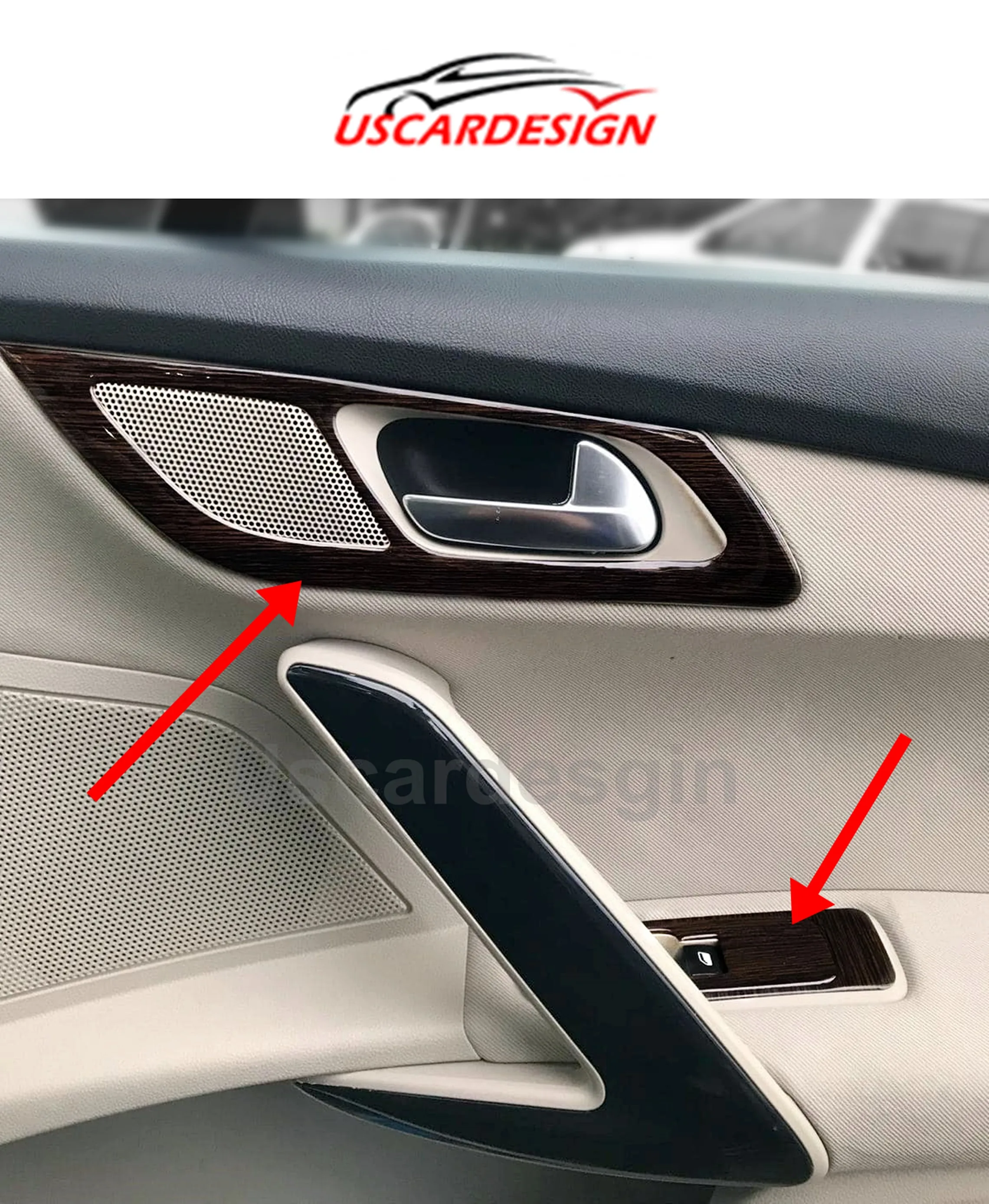 For Peugeot 508 (2010 - 2018 ) Interior Trim Accessorie, Dashboard Cover, Door Handle, Shifter Gear, Console,