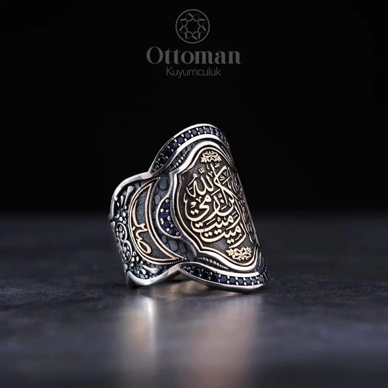 

Archer Thumb Zihgir Ring Islamic Gifts For Him Archery ornament Personalized Islamic For Hem Male Silver Men Gifts Muslim