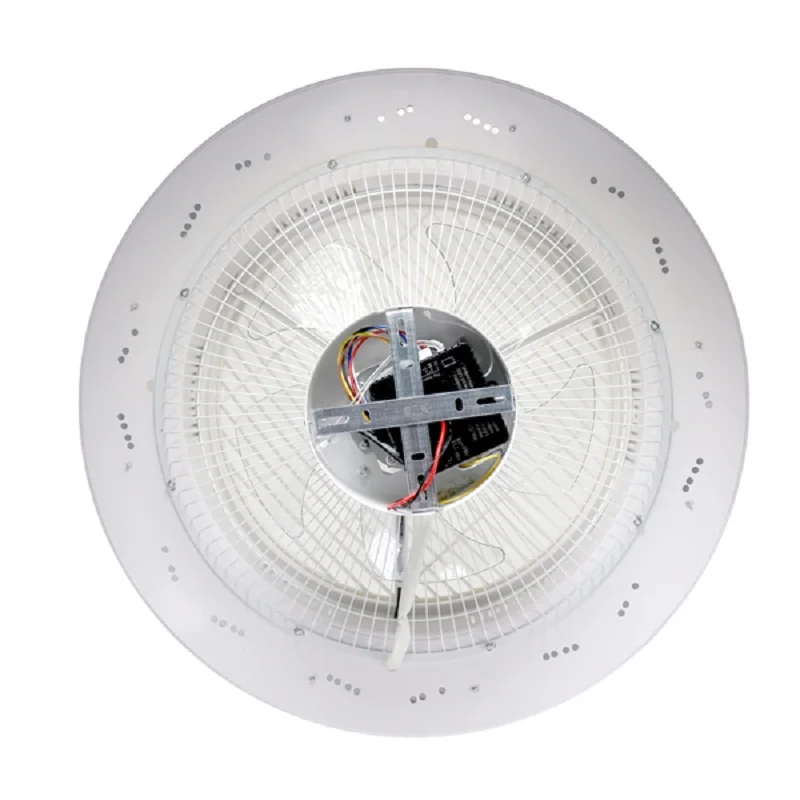 Ceiling fan with light LED lamp 36W App Control with remote Control dimmable light cold/neutral/warm light ww51 * H24cm