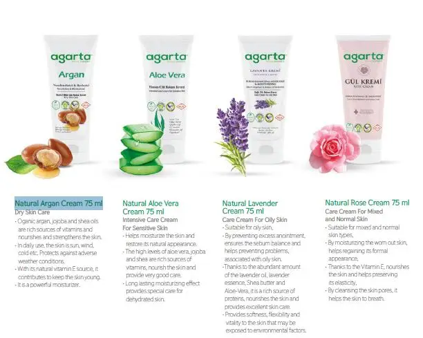 Agarta Natural hand Cream Argan, Lavender, Aloevera, Rose Essence Herbal cream