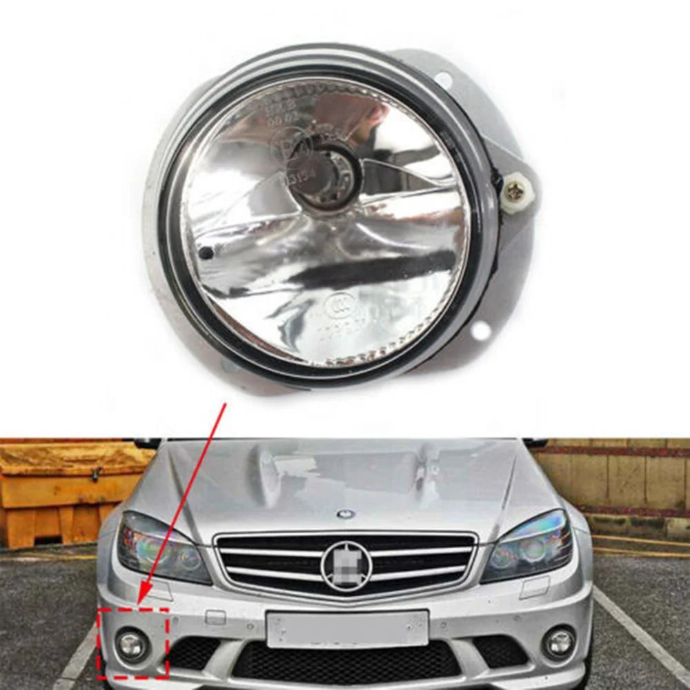 JanDeNing 1 Pair Front Bumper Fog Lamp Lights Without Bulb For Mercedes Benz W204 2008-2010