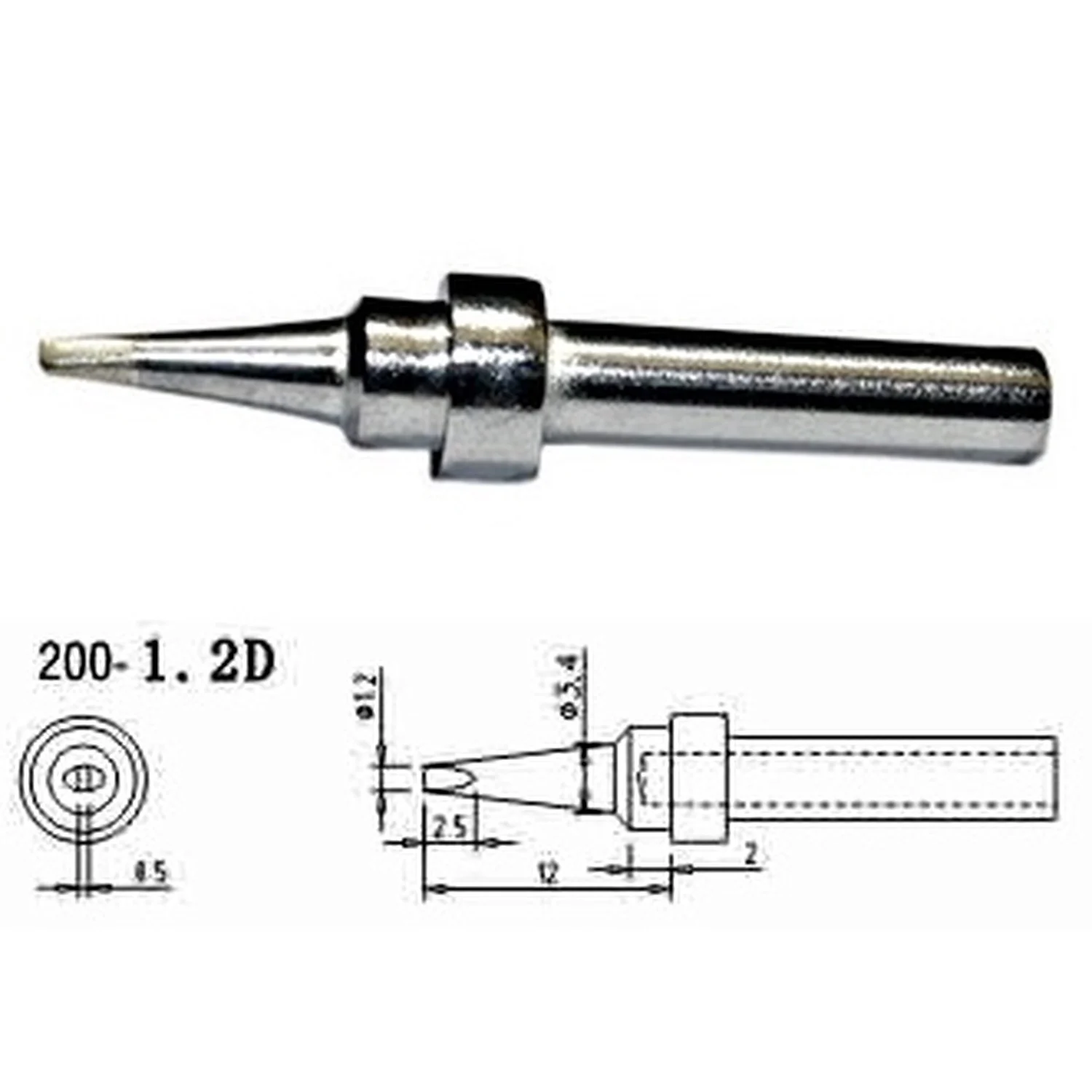 Mlink S4 MOD 200-1.2d soldering iron tip replacement