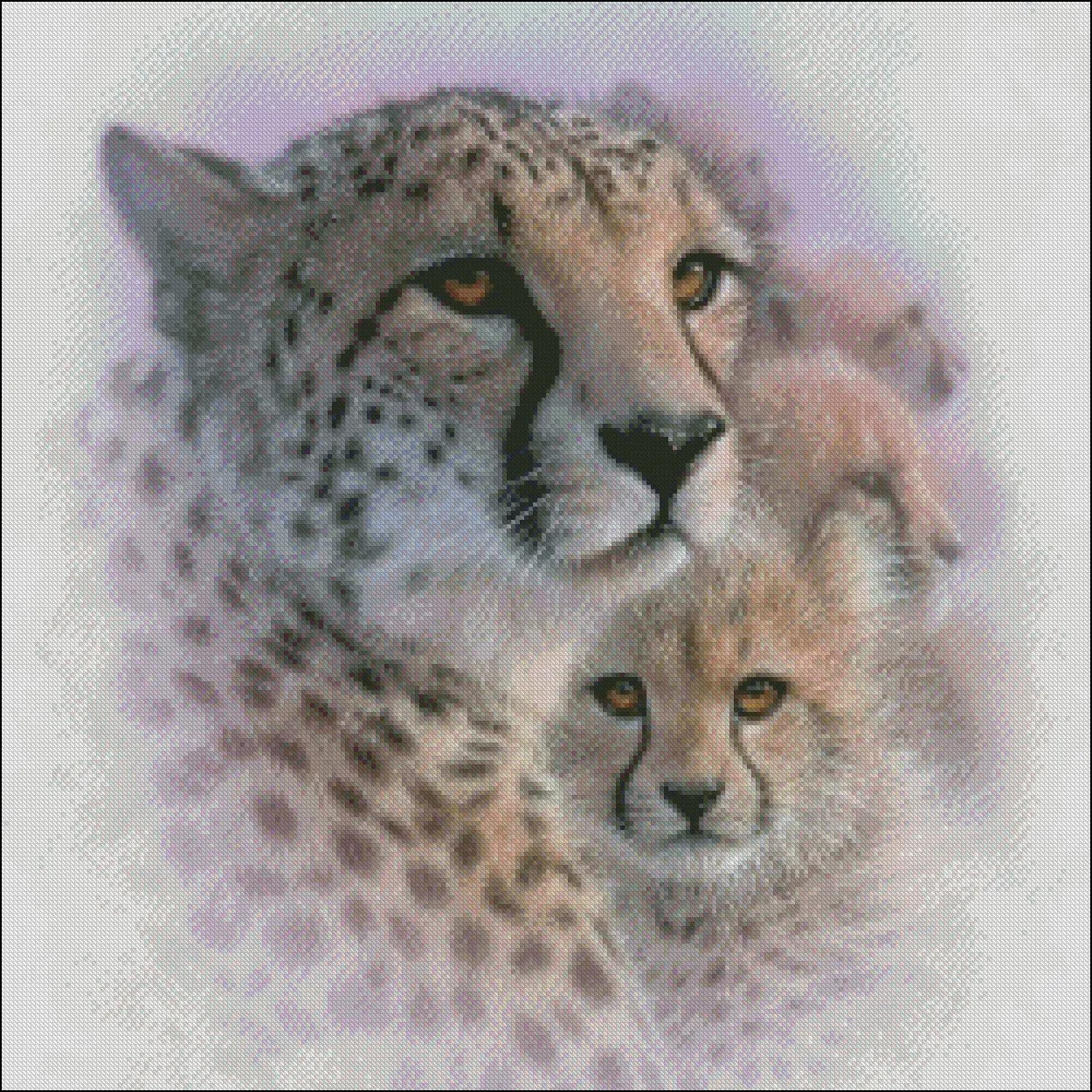 Mother's Love - Counted Cross Stitch Kits - Handmade Needlework Embroidery 14 ct Aida Cross Stitch Sets