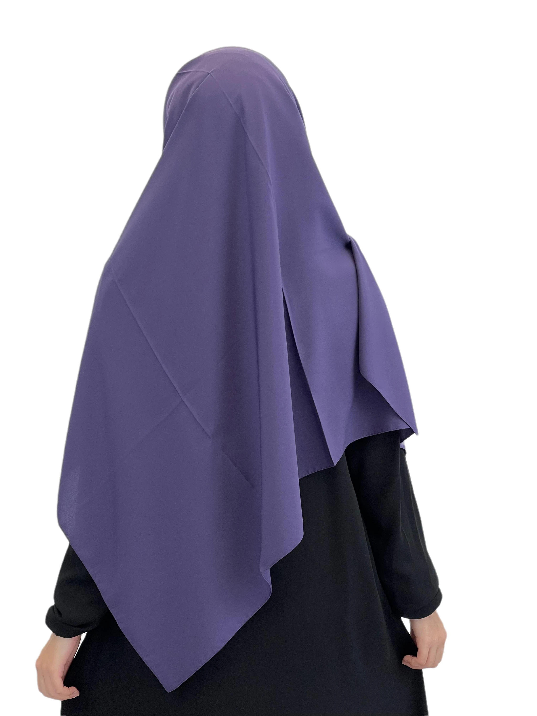 Hijab di seta Medine di lusso, foulard per donna, sciarpa antirughe e morbida, appositamente realizzato per donne musulmane, in vendita