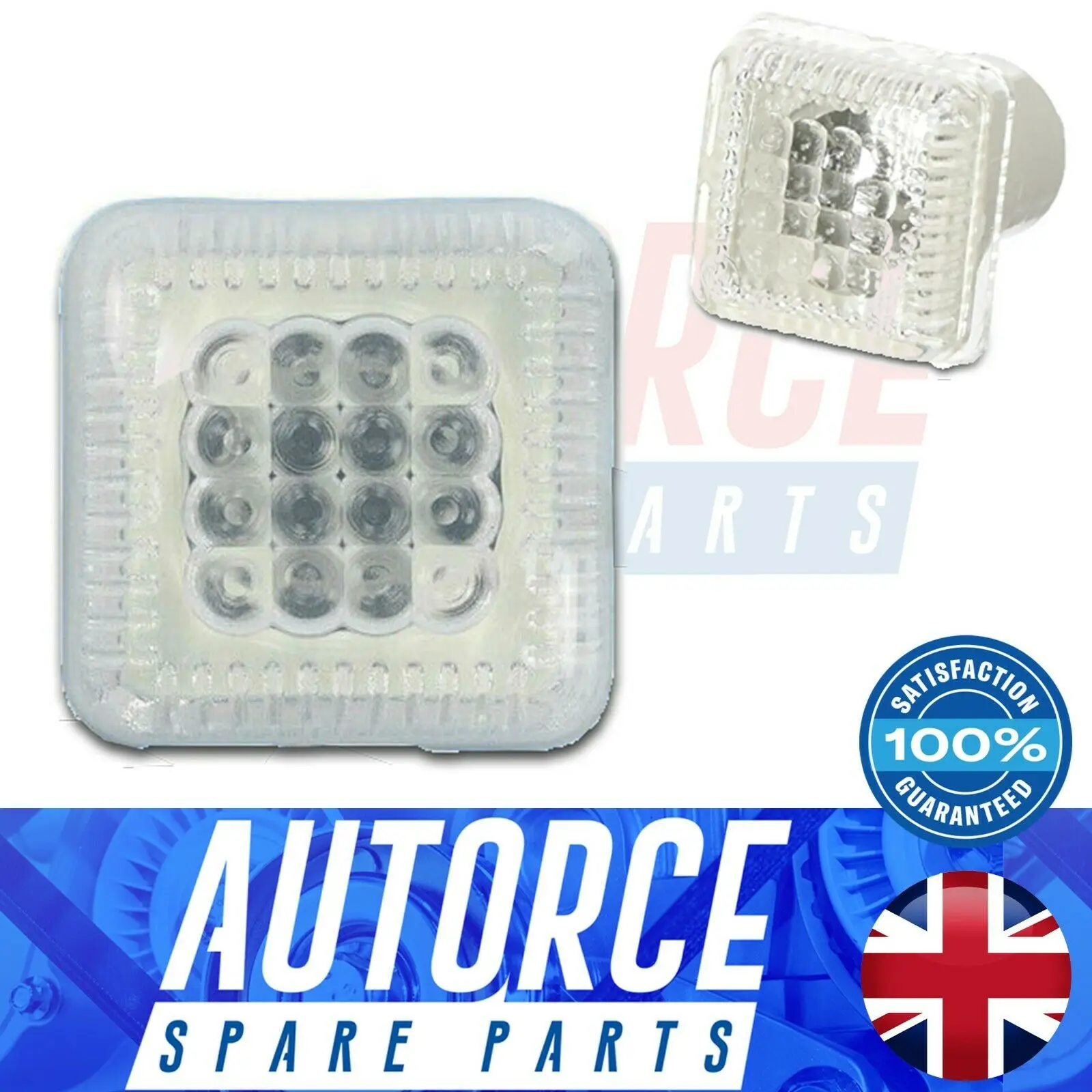 AUTORCE SIDE INDICATOR REPEATER LIGHT LAMP LENS INTENDED FOR FORD TRANSIT MK4 FIESTA SIERA 89VB13K354AA, 1844913, 1058079 FITS