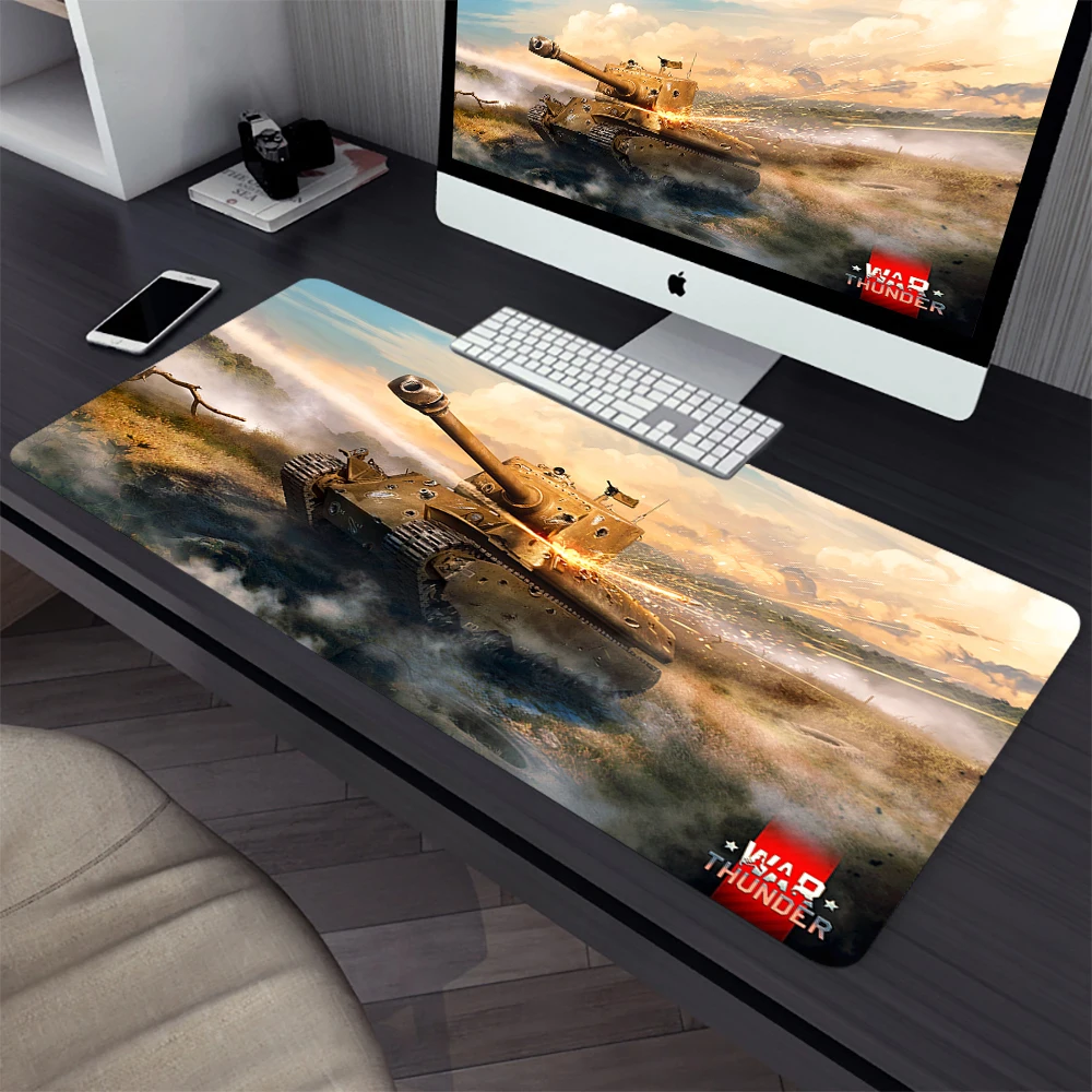 War Thunder-alfombrilla de ratón grande para juegos, alfombrilla de ratón para ordenador portátil, alfombrilla para teclado de oficina XXL