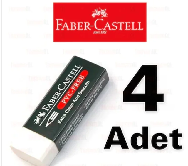 FABER CASTELL BIG size WHITE SİLGİ 4 PCS 439607915