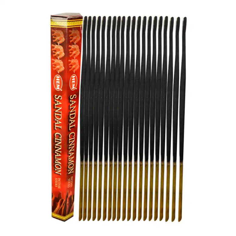 Sandal Cinnamon Scented 20 Stick Incense-Sandalwood Cinnamon