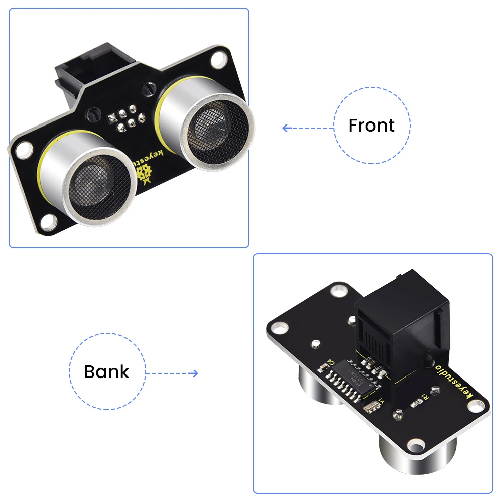 Keyestudio High Sensitivity SR01 CS100A Chip Ultrasonic Module Distance Sensor Detector Ranging Module for Arduino DIYElectronic