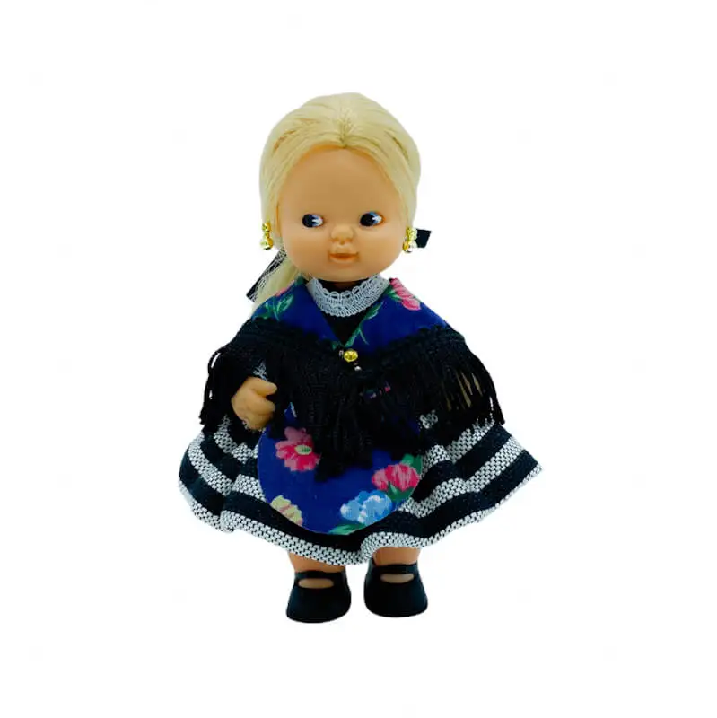 Extremadura Extremadura dress and accessories for famous doll belly not included. Made in Spain gift